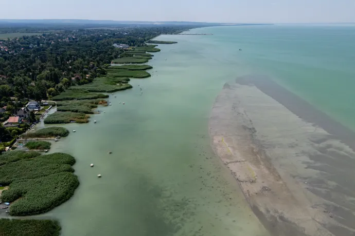 Balaton Balatonfenyvesnél 2026. június 29-én – Fotó: Vasvári Tamás / MTI