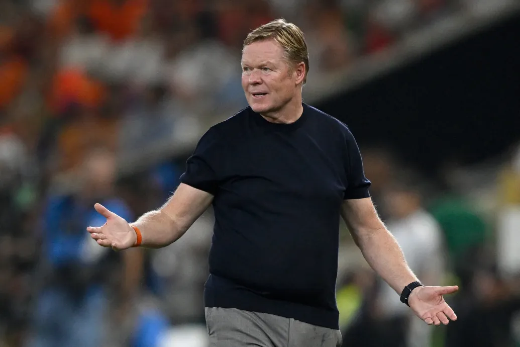 Ronald Koeman nem bánta meg, hogy öt védővel állt fel