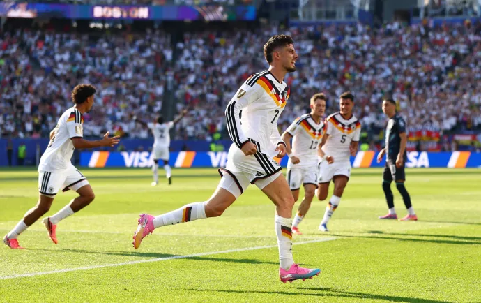 Kai Havertz ünnepli a Paraguay elleni gólját – Fotó: Robert Cianflone / Getty Images