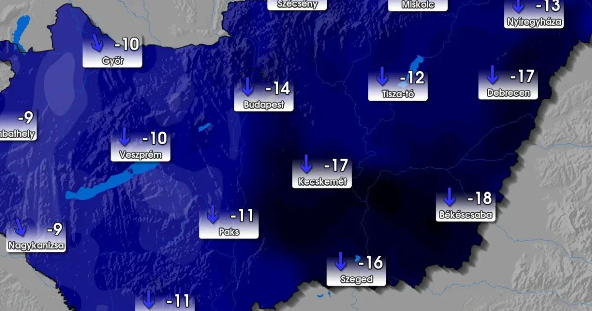 Hidegfront és felfrissülés várható: vége a hőségnek Magyarországon