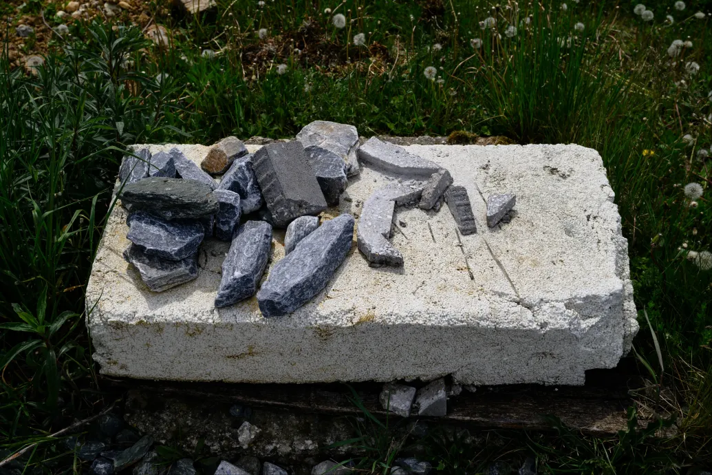 Bécs utcáin is találtak azbeszttartalmú kőzetet