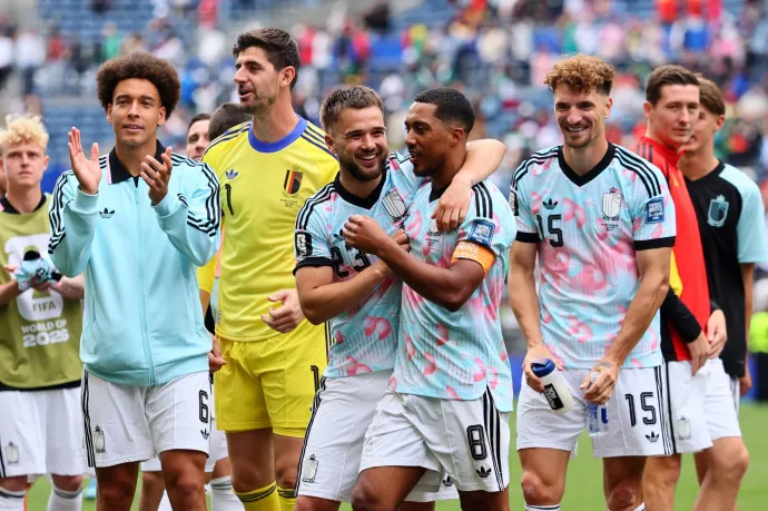 Belgium a 125. percben fordított: Belgium–Szenegál 3-2