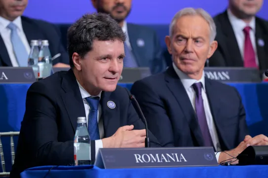 Nicușor Dan: Romániában az amerikai vezetés, különösen Trump elnök támogatottsága továbbra is rendkívül erős