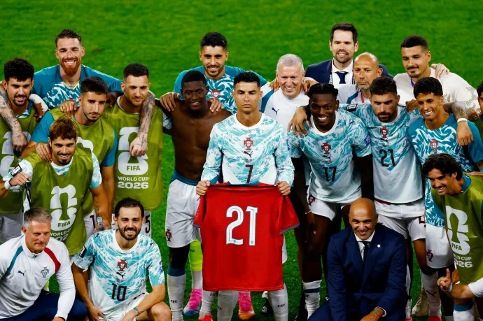 Diogo Jotára emlékeztek Cristiano Ronaldóék a horvátok legyőzése után