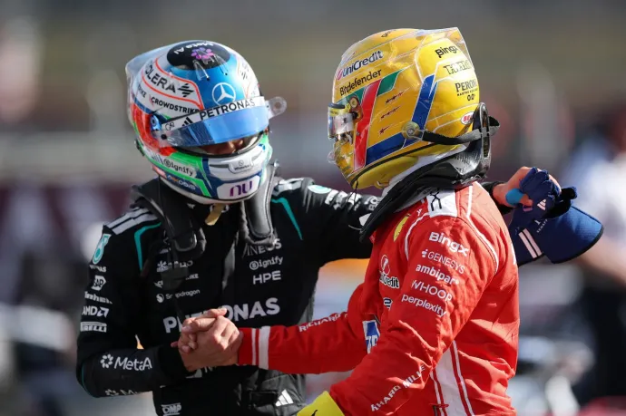 Hamilton gyorsabb volt Antonellinél a Brit Nagydíj sprintidőmérőjén