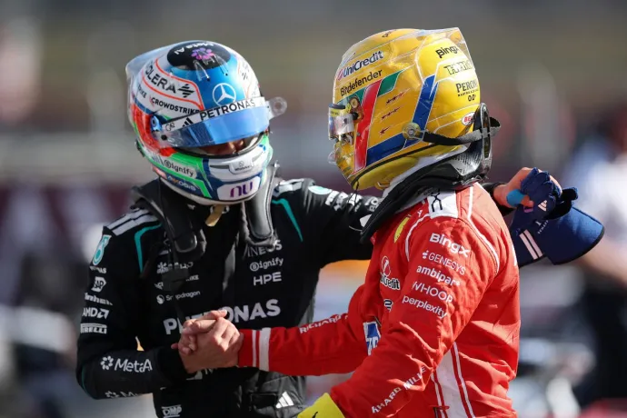 Hamilton gyorsabb volt Antonellinél a Brit Nagydíj időmérőjén