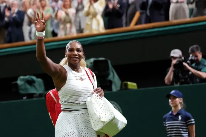 Serena Williams sérülés miatt visszalép a wimbledoni teniszversenytől