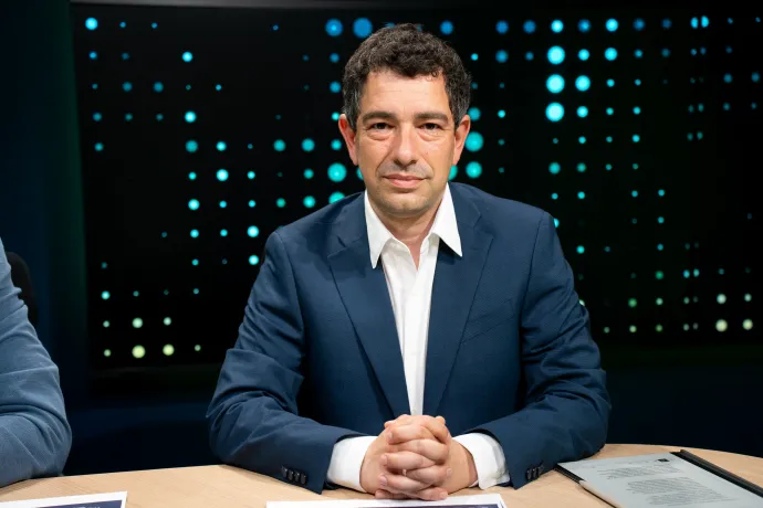 Boros Tamás, az Egyensúly Intézet igazgatója és társalapítója – Fotó: Lengyel-Szabó Péter / Telex