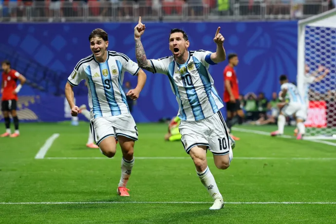 Messiék kétgólós hátrányból jöttek vissza: Argentína–Egyiptom 2-2