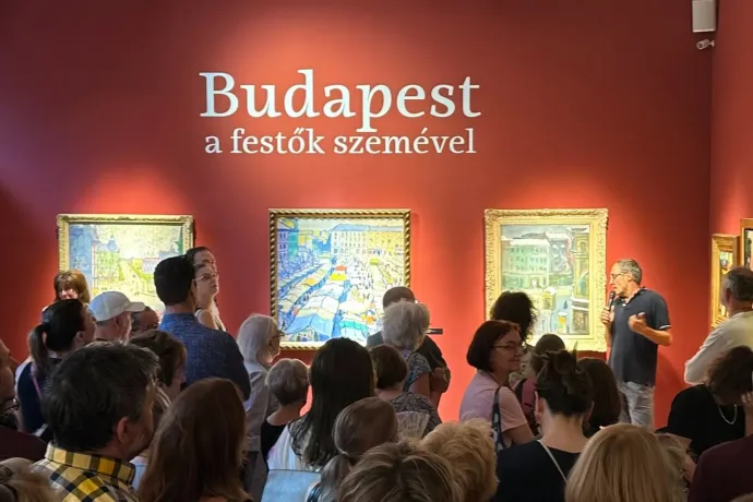 Már-már kihagyhatatlan éjszakai libegőzés, Budapest a festők szemével, Kemény György 90
