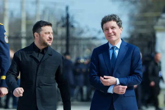 Kijevbe látogat Nicușor Dan