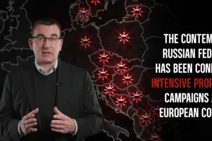 Rácz Andrásék projektje bemutatja, hogy tolják az oroszok ugyanazt a propagandát a V4 országokban