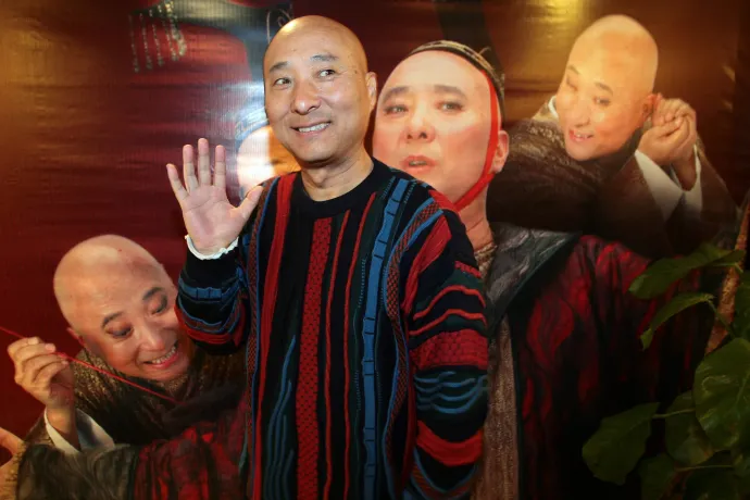 Csen Pej-sze (Pest kínai átirata) kínai komikus 2008-ban – Fotó: China Photos / Getty Images