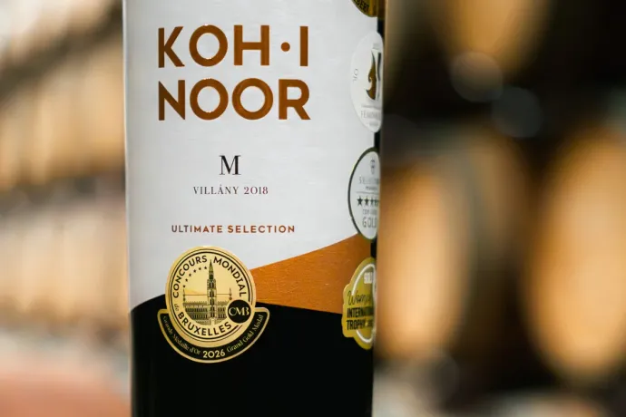 Jammertal Borbirtok, Koh-I-Noor Merlot 2018. Forrás: Jammertal Borbirtok