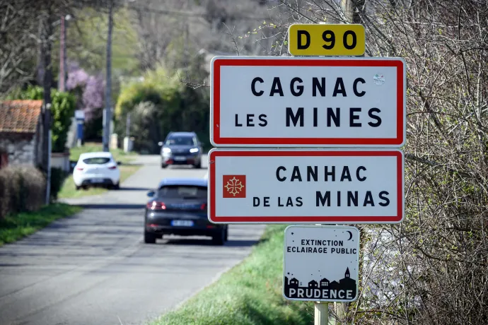 A francia település, ahol Jubillarék laktak, és amitől nem messze a csontokat megtalálták – Fotó: Lionel Bonaventure / AFP