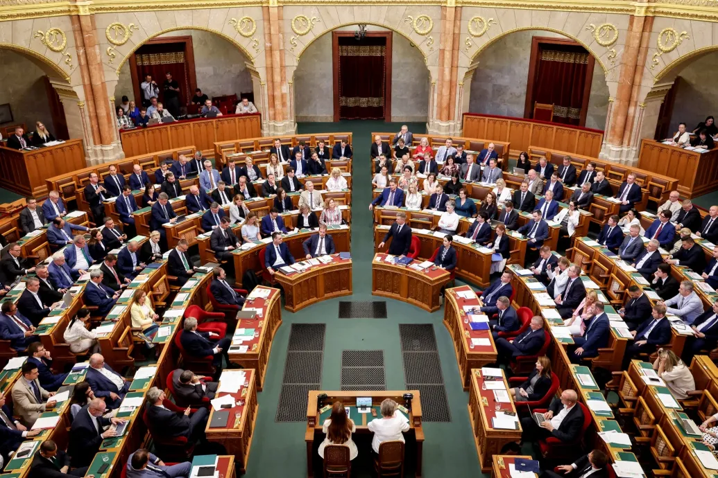 Forsthoffer Ágnes beszél a parlamentben Gondolatok az egységről címmel