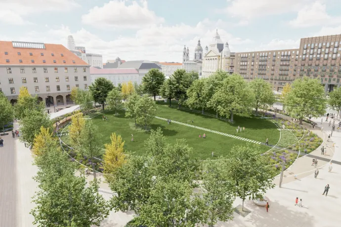 Az utolsó engedély is megjött, elkezdődhet a Városháza park megépítése