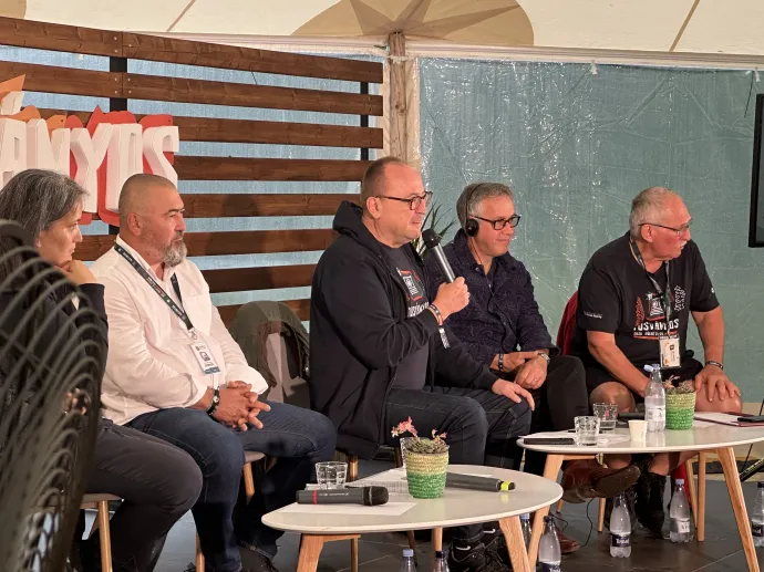 Németh Zsolt beszéde – Fotó: Tőkés Hunor / Transtelex