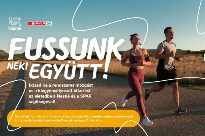 Fussunk neki együtt! – a Nestlé és a SPAR életmódváltó programja (x)