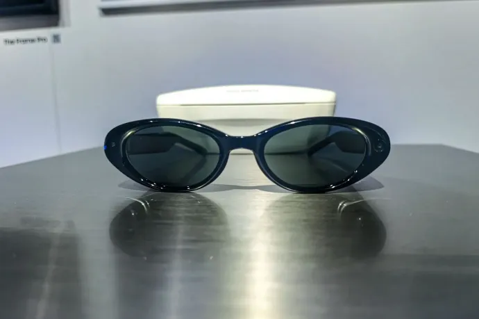 A Samsung okosszemüvegének egyik dizájnja – Fotó: Nagy Nikoletta / Telex.hu