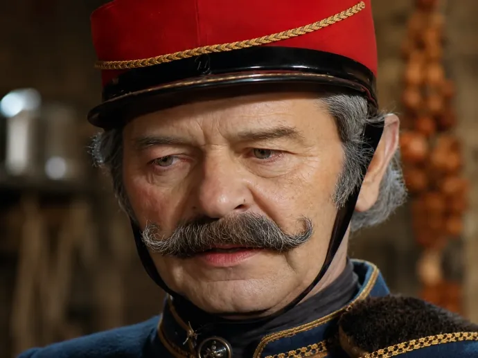 Vadász Zoltán A kölyök, a petróleum és az erdélyiek című filmben – Képernyőmentés