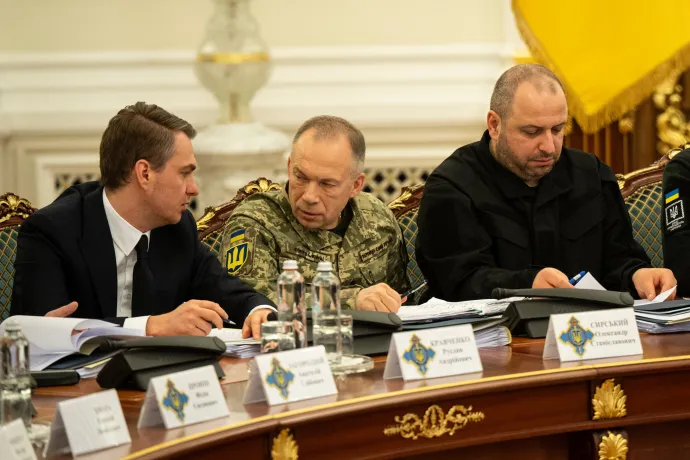 Olekszandr Szirszkij az ukrán Nemzeti Biztonsági és Védelmi Tanács ülésén 2026. március 3-án – Fotó: Danylo Antoniuk / Ukrinform / Future Publishing / Getty Images