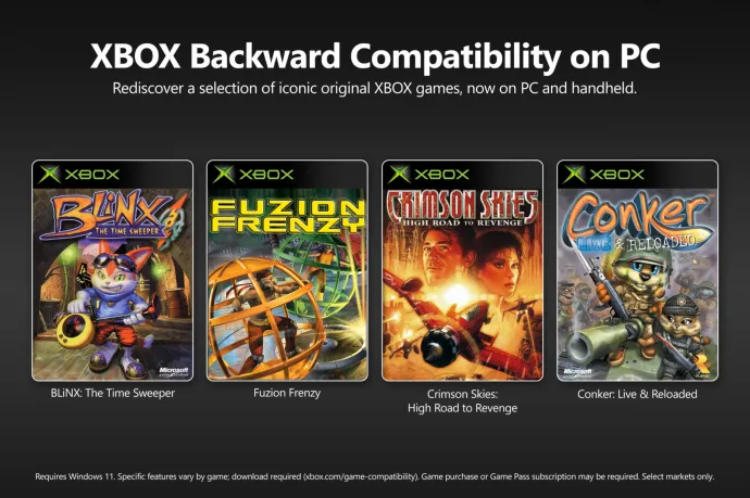 Jönnek pécére az eredeti, klasszikus Xbox-játékok