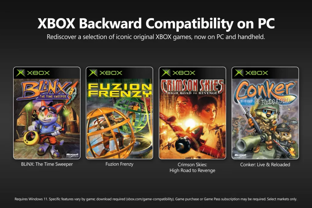 Jönnek pécére az eredeti, klasszikus Xbox-játékok