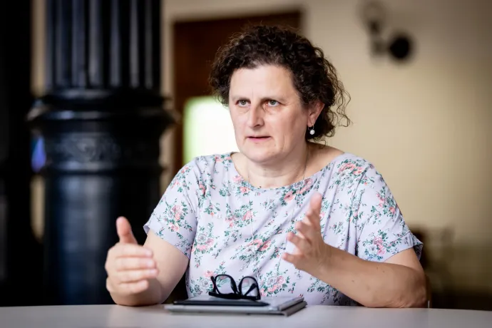 Megyeri Krisztina – Fotó: Tuba Zoltán / Képszerkesztőség