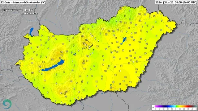 Forrás: Met.hu