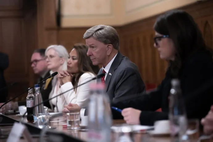 Amerikai kongresszusi képviselőket fogadott Orbán Anita, Kapitány István és Ruszin-Szendi Romulusz