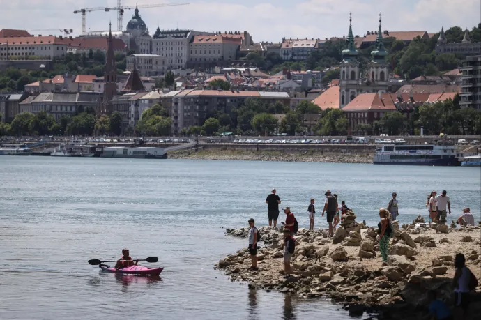 Megdőlt a negatív rekord, soha nem volt még ilyen alacsonyan a Duna Budapestnél