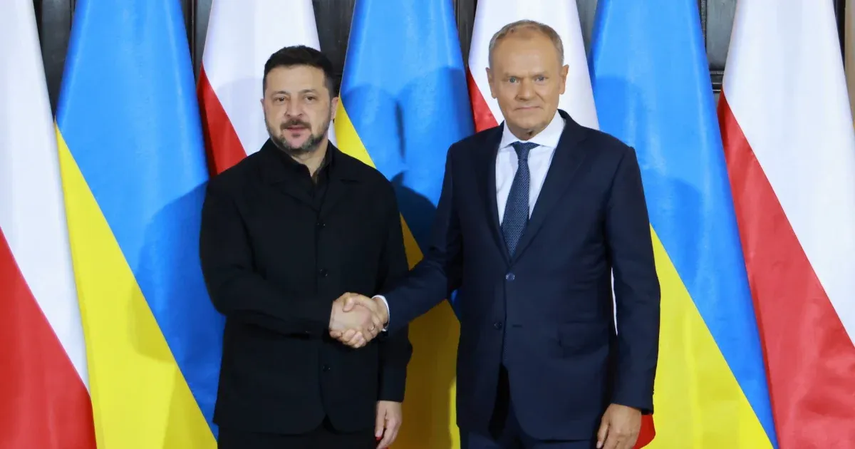Zelenszkij és Tusk találkozója: Tárgyalások a biztonságról és a történelmi vitákról