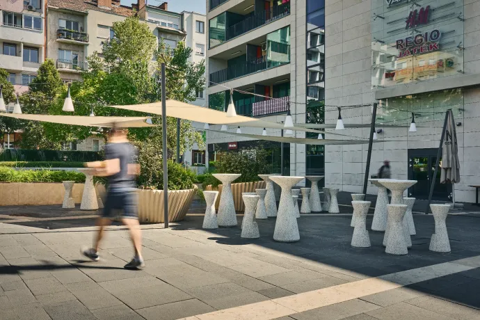 7-én nyílik a Váli-kert, az új közösségi tér az Allee és a körtér között