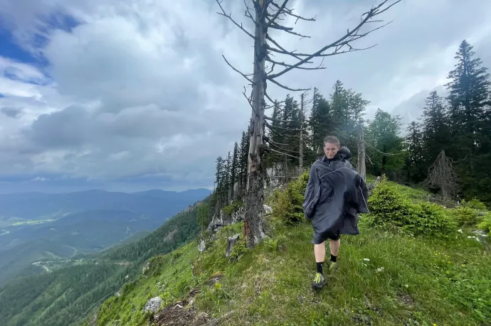 Kohlröserl-Hütte, egy garabonciás a viharban, újrakezdés a Waldhüttsattelen, és a Göllerhütte – Fotó: Tenczer Gábor / Telex
