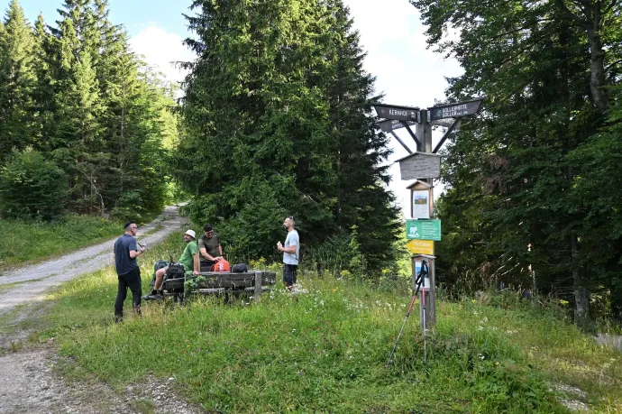 Kohlröserl-Hütte, egy garabonciás a viharban, újrakezdés a Waldhüttsattelen, és a Göllerhütte – Fotó: Tenczer Gábor / Telex