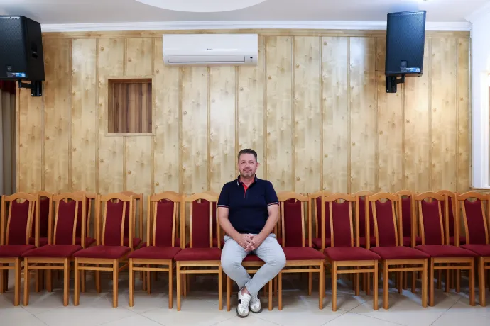 Balogh Zsolt polgármester – Fotó: Bődey János / Telex
