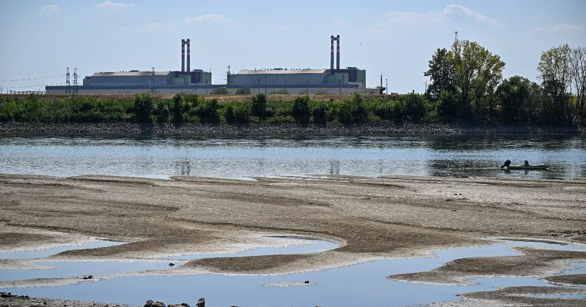 Extraordinaire szárazság: A Duna vízszintje miatt leáll a Paksi Atomerőmű blokkja