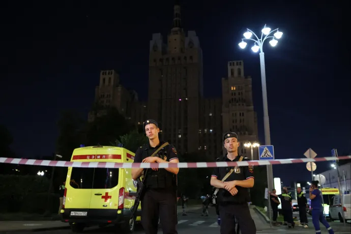 Házilag készített bomba robbant fel a moszkvai étteremben, a feltételezett merénylő is meghalt