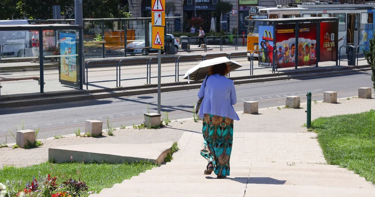 A forró napok és a várható záporok hazánkban