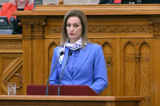 A Fidesz a „Sándor-palota illegális lakásfoglalójának” tekinti Forsthoffer Ágnest