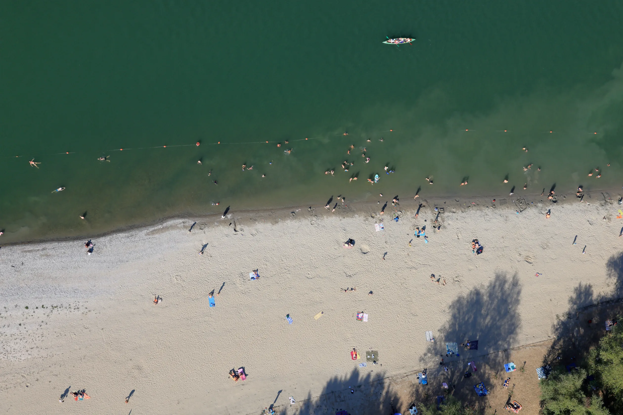A dunabogdányi szabadstrand – Fotó: Sztraka Ferenc