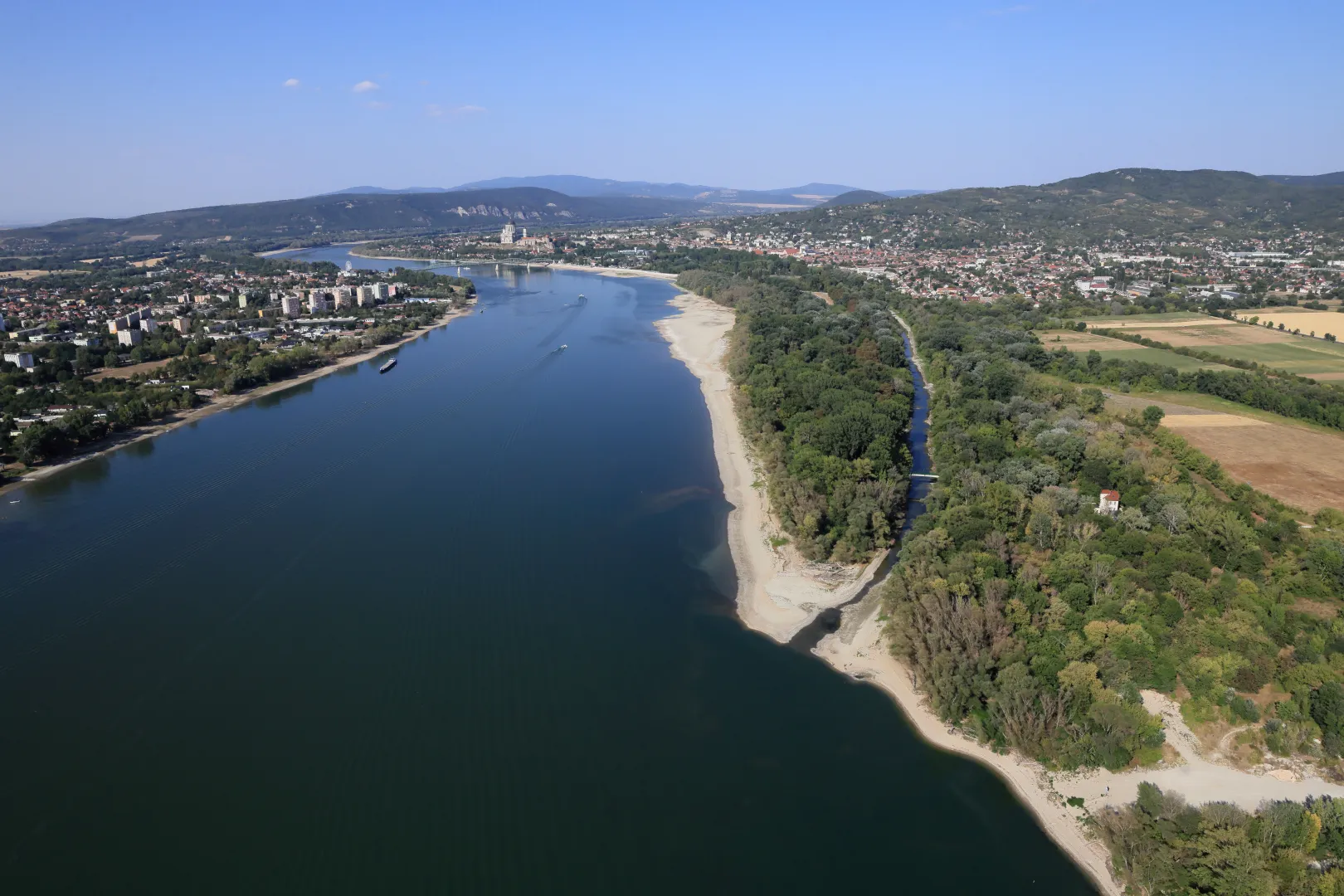 Az Esztergom fölötti Prímás-sziget – Fotó: Sztraka Ferenc