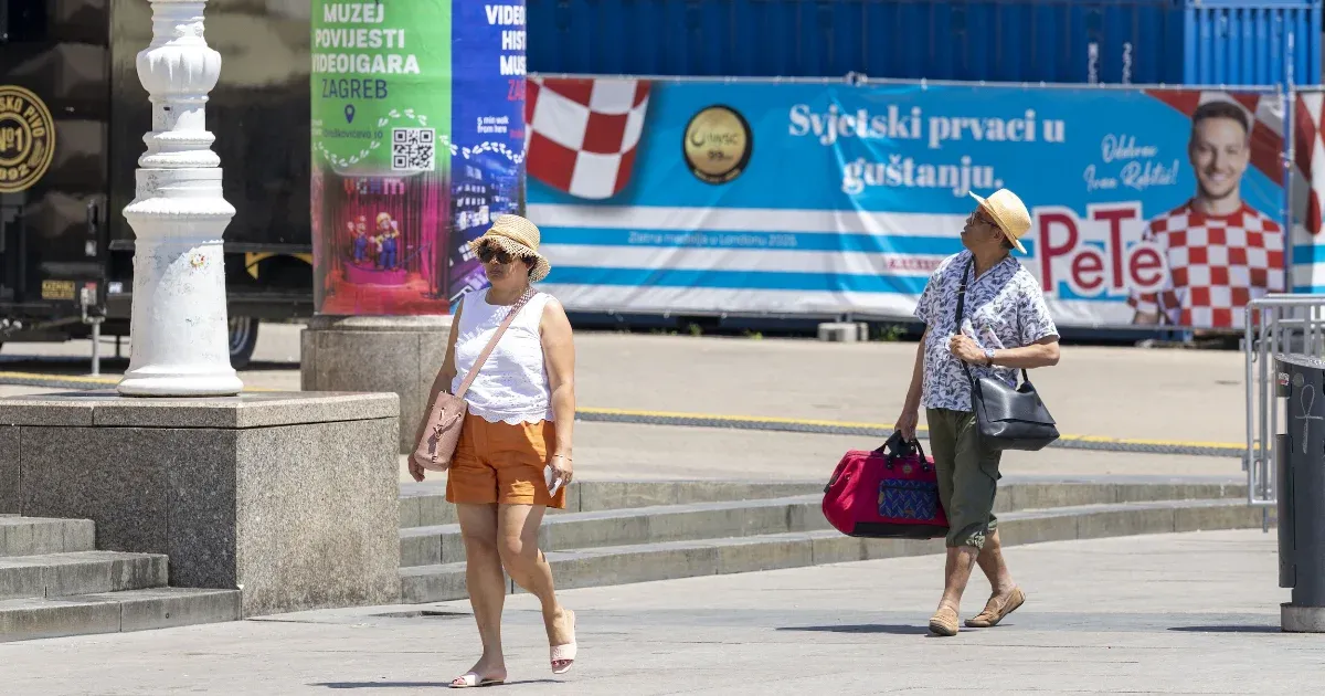 Vörös fokozatú hőség és vízhiány Horvátországban