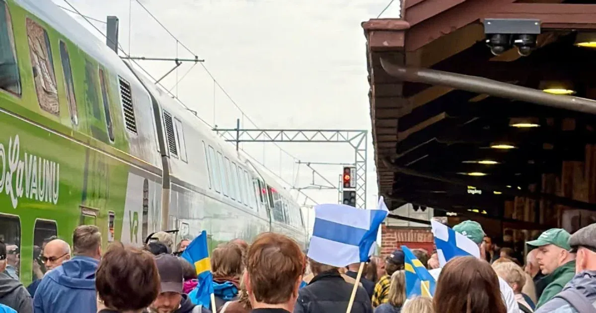 Közel 40 év után újra közvetlen vonat jár Finnországból Svédországba