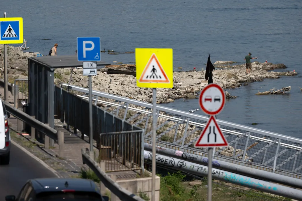 Valószínűleg második világháborús bomba tűnt el a Dunából