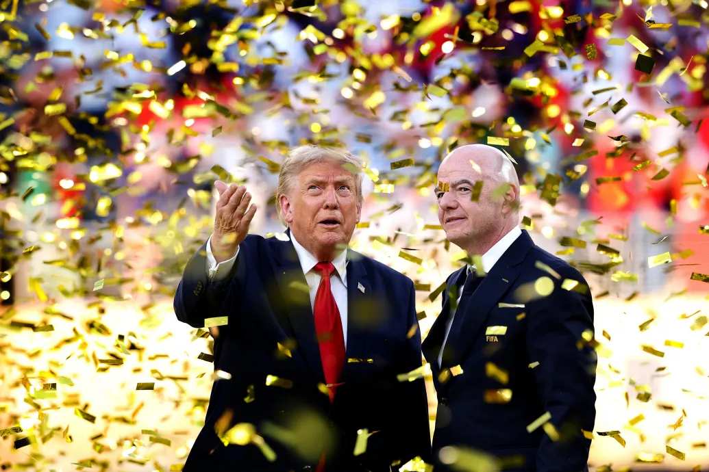 Trump kiállt Infantino mellett: „A FIFA szörnyű hibát követne el...”