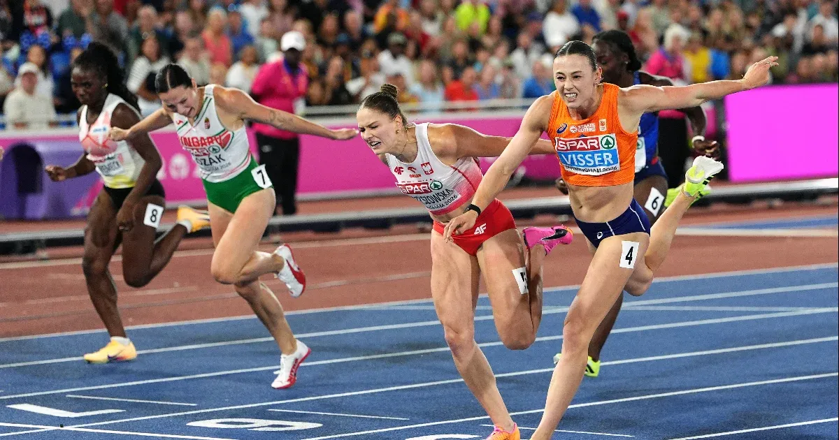 Ezredmásodperces küzdelem: Nadine Visser nyerte a női 100 gátofutást az Eb-n Ezredmásodperces küzdelem: Nadine Visser nyerte a női 100 gátofutást az Eb-n