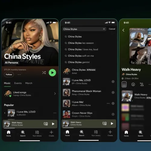 A Spotify hamarosan megjelöli az MI által generált profilokat
