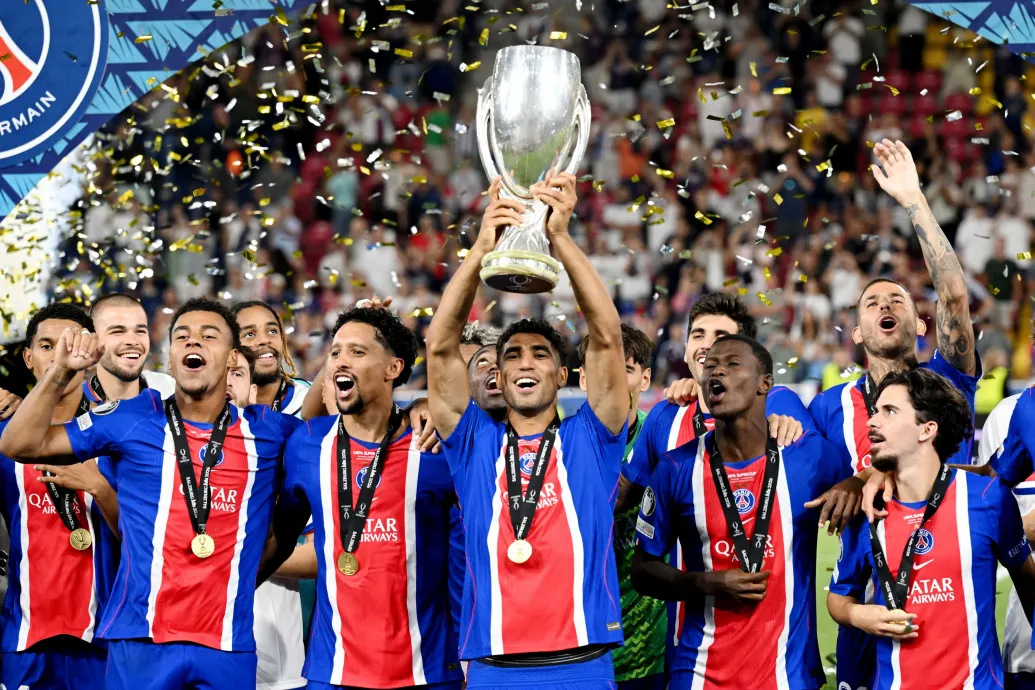 A Bajnokok Ligája után az európai Szuperkupát is megnyerte a Paris Saint-Germain
